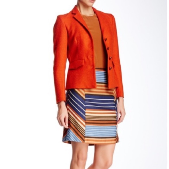 J.McLaughlin  Indigo Montecito Pencil Skirt 8️⃣ - Picture 2 of 6